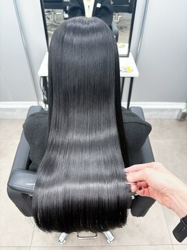 【CYNTHIA/原島】髪質改善/ブルーブラック/ダークグレージュ