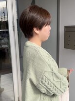 美容室 アイディー i-dee&nbsp;ハンサムショート×オリーブ