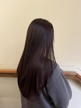 ハナモリ テララ(hanamori terara) 推し色インナー×ロングスタイル