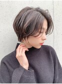 サイドテール/レイヤーボブ/ミルクグレージュ/韓国巻き/池袋