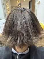 アジール(ASILE)&nbsp;ビビり毛修正【来店２回】［髪質改善/縮毛矯正/白髪染め/池袋］
