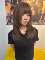 ジュール 池袋(Joule) 小顔見え抜群♪ブラウンベージュ×ハッシュカット◎