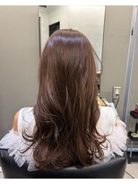 オーク あざみ野(OAK) 艶ピンクベージュ×ロングヘア