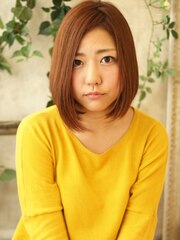 大人バランス極めるなら今季のボブはストレート　巣鴨店