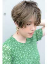 ラボヌールヘアー シェリ 久喜店(La Bonheur hair cheri)&nbsp;透け感オリーブ＆無造作ハイライト＃２