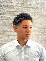 スマイルヘアー 北浦和二号店(Smile hair)&nbsp;束感2ブロックフェードスタイル