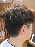 クセ風パーマ
