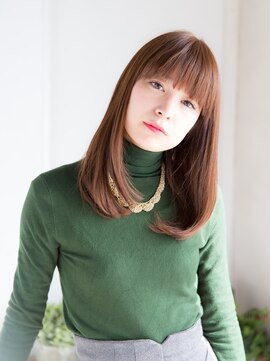 ライズ バイ レボ 柏店(RISE by REVO) ボブ/カーキグレージュ/大人かわいい/フェザーバング