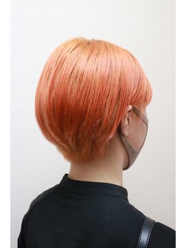 キミ(kimi) 【kimi自由が丘】オレンジベージュ×ケアブリーチ