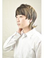 レ ギャルソン 仙台店(Les Garcons)&nbsp;ナチュラルマッシュマッシュウルフＶバングツーブロックメッシュ