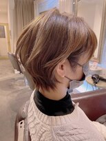 ボニークチュールドットエス(.S)&nbsp;白髪ぼかし・ミルクティベージュカラー・◎30代40代50代60代