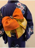 浴衣着付け