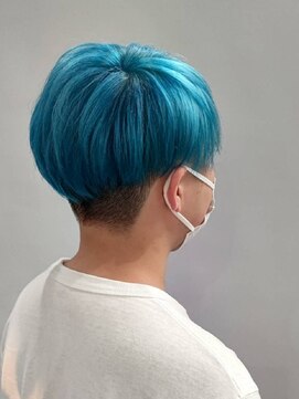 ヘア イノウエ HAIR INOUE 夏カラー　マッシュ