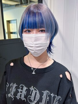 アルバム 池袋(ALBUM) デザインショートウルフ_大人ガーリーチョコレート_ba446371