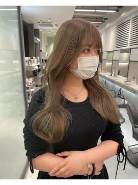 リリー(Lilley) (lilley内堀)ミルクティーベージュ×韓国ヘア