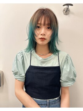 ユー(yew) roots color