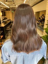 スティーロ 渋谷(Steelo)&nbsp;steelo ゆる巻き×ブラウンベージュ