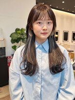 ケーツー あべのキューズモ－ル店(K-two)&nbsp;インナーカラー*イヤリングカラー*顔周りカット*顔周りレイヤー