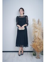 ヘアセット&メイク専門店 カスミ(Kasumi)&nbsp;D-121S/D-121M【レンタルドレス】CELFORD