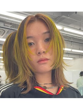 ロア 福岡天神本店(LORE) ダブルカラーベージュカラーケアブリーチカラーハイトーンカラー