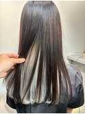 【インナーカラー】ホワイトベージュ