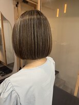 ノイ(noi.)&nbsp;【noi.】ハイライトミルクティーベージュボブ☆