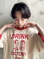 エルランカ(L.lanka)&nbsp;ハンサムショート/ニュアンスパーマ/ベージュカラー/マッシュ