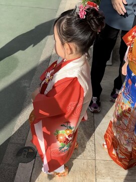 ヴィサージュプラス(VISAGE plus) 七五三♪着付け＋ヘアセット＋メイク