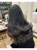 透明感グレーブラック!