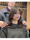 お顔まわり似合わせレイヤー【和歌山】色気のある艶髪