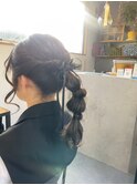 卒業式ヘア