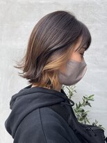 ファム 楽々園店(femme) インナーカラー☆beige