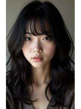 エス 天満扇町(esu) yaダークグレージュカラー/顔周りカット/レイヤーカット