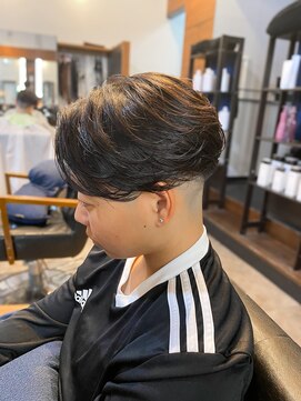アイリーヘアデザイン(IRIE HAIR DESIGN) 【IRIE HAIR福岡】フェザーパーマ×毛流れパーマ