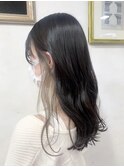 インナーカラー×ホワイトベージュ/lamp 清水