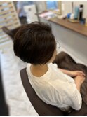 マニッシュショート刈り上げ