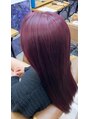 サインヘアー 静岡(sign hair) ブリーチ1回で出来るボルドー☆