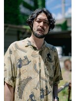 ボンド 三軒茶屋(Bond)&nbsp;メンズボブ×ウェーブパーマ◎三軒茶屋 RYUKI メンズカット