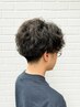 【Men’s限定】デザインカット＋デザインパーマ