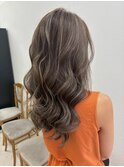 ハイライトバレイヤージュダブルカラーケアブリーチ20代30代