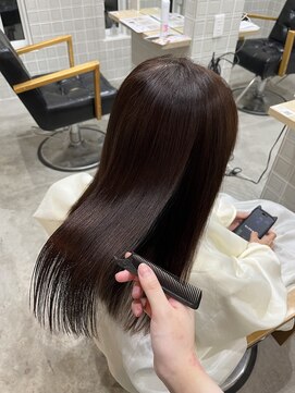 ボアップ 新居浜店(boappu) #エアーストレート#髪質改善#縮毛矯正