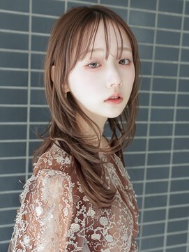 大人可愛い20代30代40代レイヤーロング