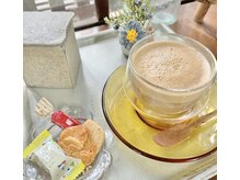 イメ(ime.)の雰囲気(薬剤反応待ち時はオーガニッククッキーを添えた贅沢なcafetimeに)