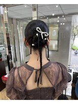 バイブアンドアネックス(VIBE & ANNEX) カチモリヘアアレンジ