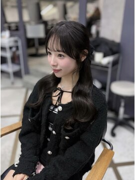 ルル(Lulu) 前髪カット/レイヤーカット/ダブルカラー/髪質改善/縮毛矯正