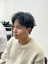 レガシー(REGASEA) 韓国メンズヘア シャドウパーマ 韓国パーマ カルマパーマ