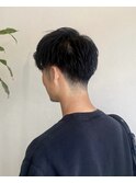 メンズアップバング