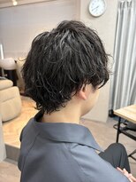 ヒストリー 元住吉(HISTORY)&nbsp;無造作ウェーブマッシュ 束感センターパート