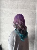 ブレイブ ヘアデザイン(BRaeVE hair design) ターコイズラベンダー