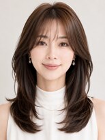 サーカス バイ ビュートリアム 青山(CIRCUS by BEAUTRIUM)&nbsp;30代40代 レイヤーカット 大人 上品 顔周りレイヤー 表参道青山